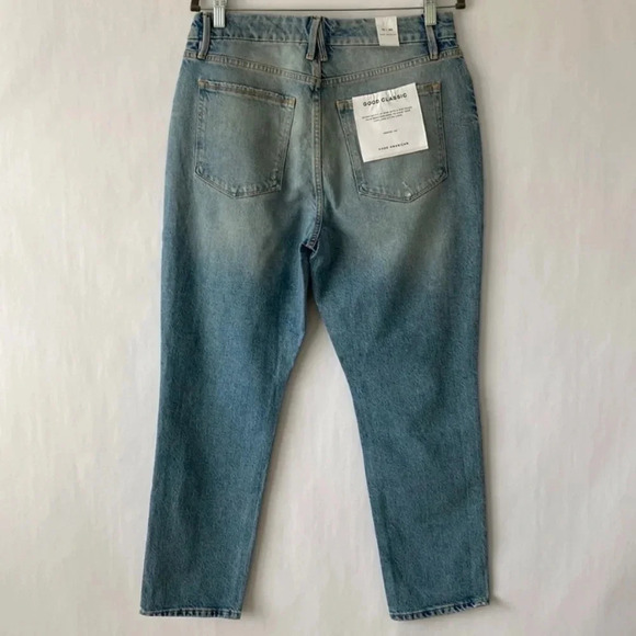 Good American Good Classic Skinnyish Hi-Rise Gap Proof Waist 10/30 - Picture 6 of 12